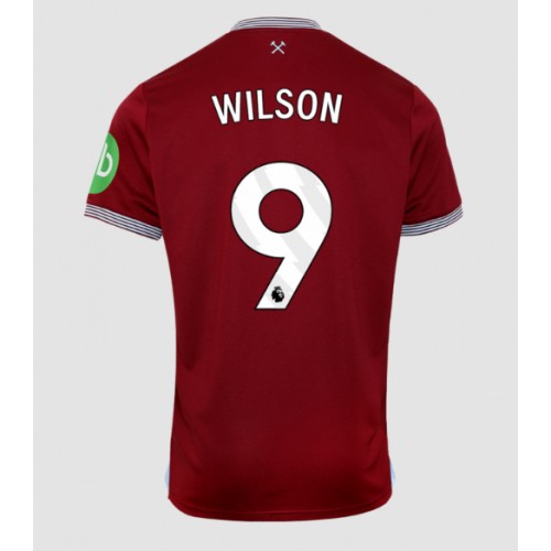 Lacne Muži Futbalové dres West Ham United Callum Wilson #9 2025-26 Krátky Rukáv - Domáci